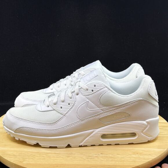 Nike Air Max 90 Recraft Triple White (CN8490 100) Men\'s Size 12.5 Sneaker main image 7